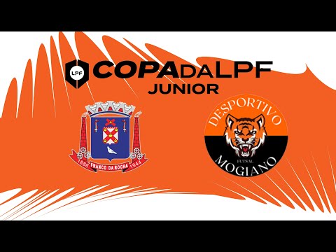 QUARTAS DE FINAL COPA da LPF JUNIOR 2023 -FRANCO DA ROCHA X DESPORTIVO MOGIANO  - SUB 11