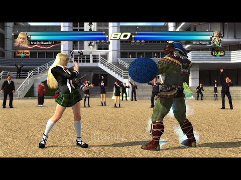 L7 98_7 Lili y Alisa (Anakin x24) VS (GhuoNameul) Ancient Ogre y Angel - Tekken Tag 2 Online PS32022