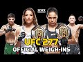 UFC 277: Peña vs. Nunes 2  Official Weigh-In Live Stream | MMA Fighting