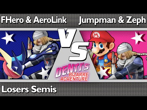 DBA1 Smash 3DS - fhero & AeroLink vs Jumpman & Zeph - Losers Semis