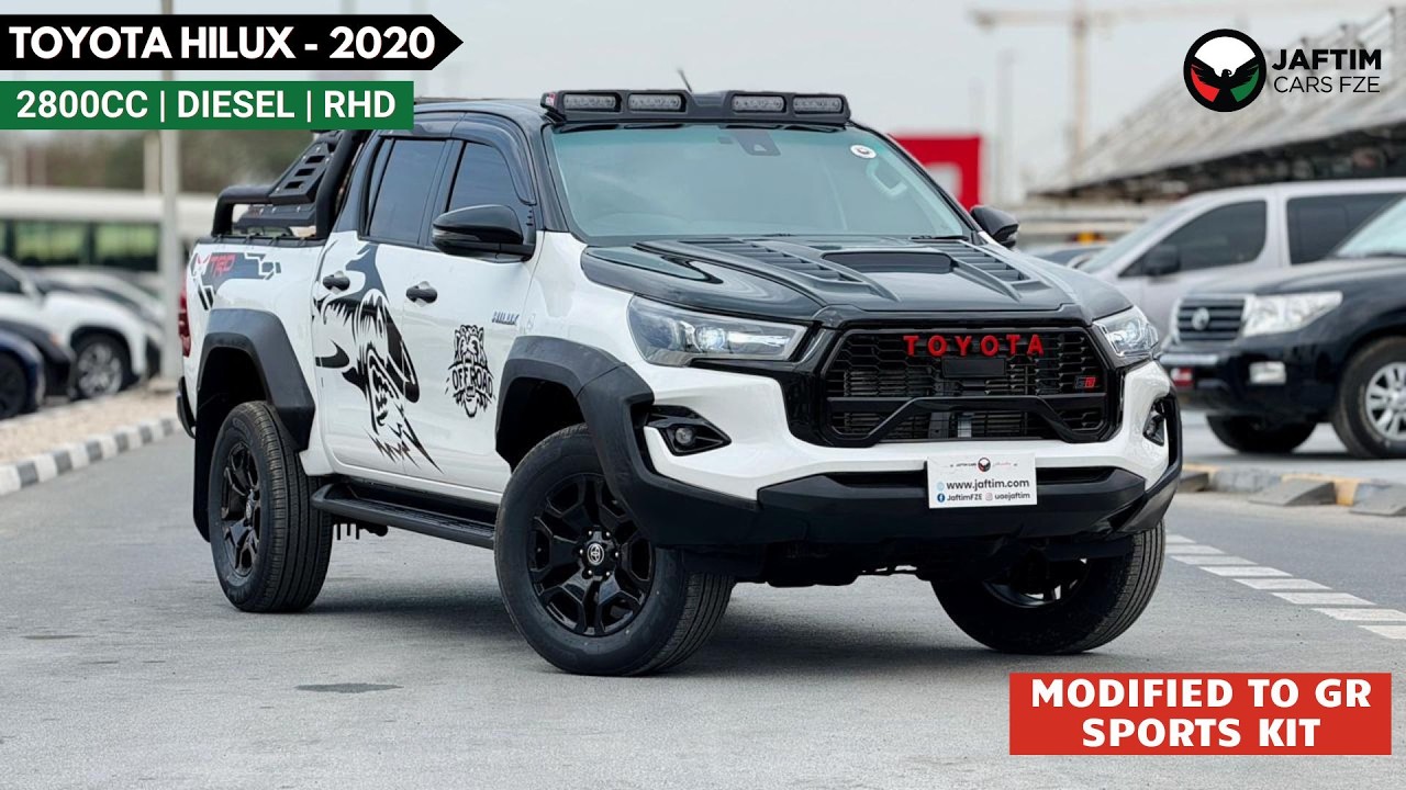 Toyota Hilux MODIFIED TO GR SPORT KIT | 2.8 DIESEL ENGINE | 4WD | DOUBLE CABIN | AUTOMATIC video