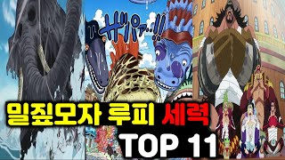 [원피스 분석] 루피가 해적왕이 될 수 있게 만들어줄 11개의 세력들