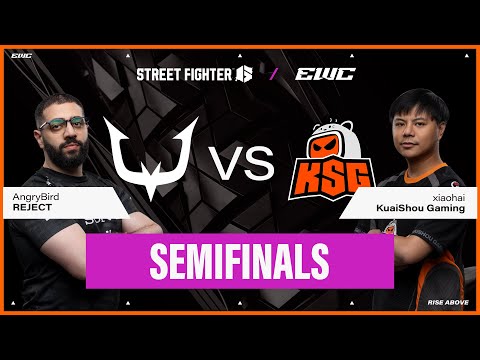 AngryBird vs. xiaohai | Street Fighter 6 at EWC 25 - Day 4 - Semifinals