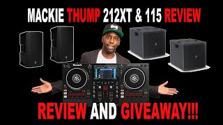 Video thumbnail for Mackie Thump 212XT and 115s SUB Review - PRODUCT GIVEAWAY! by Cleveland Terry