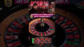 Drake Wins A $3 7 Million Private Jet On 1 Roulette Spin! #drake #roulette #casino #maxwin #hugewin Video Video