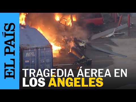 Al menos 3 MUERTOS por choque de helicóptero en LA | EL PAÍS