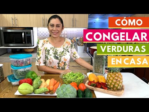 AHORRA Congelando verduras en casa de manera Fácil |Cocina de Addy