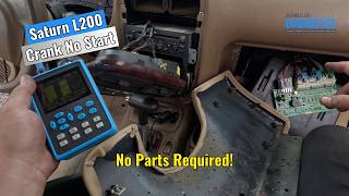 2002 Saturn L200 - Crank No Start, Diag & Fix! No Parts Required!