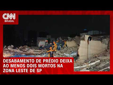 Bombeiros buscam por vítimas em desabamento de prédio em SP | CNN AGORA