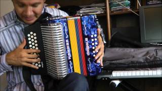 Jimmy Zambrano en el acordeon Vallenato Colombiano - Segunda parte