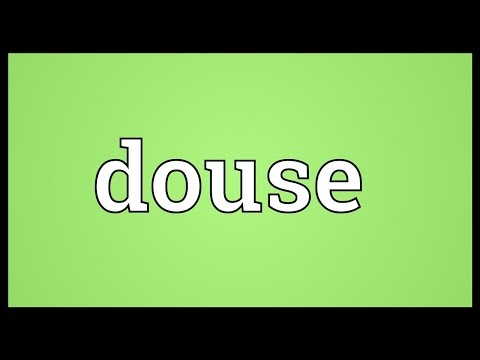 Douse Meaning