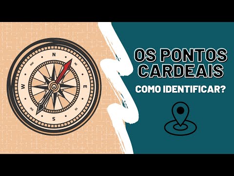 OS PONTOS CARDEAIS - Como identificar os pontos cardeais? | Norte, Sul, Leste e Oeste.