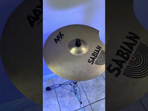 Sabian 18” AAX X-Plosion Crash Cymbal 1494g (Video + READ!) image 9