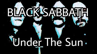 BLACK SABBATH - Under The Sun (Lyric Video)