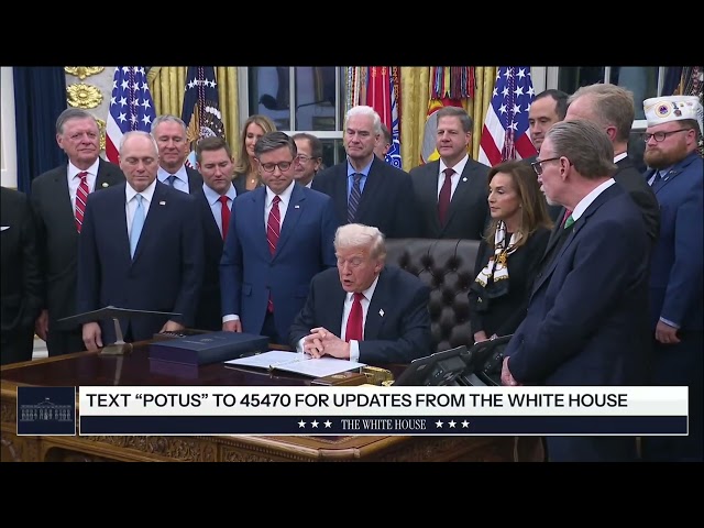After a record-breaking 43 days, the US government is officially open for business again. President Donald Trump signed the stopgap spending bill late Wednesday night, thanking Republicans and blaming Democrats.