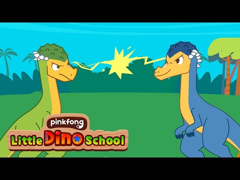 I am Pachycephalosaurus! | The Great Dino Race | Dinosaur Cartoon | Pinkfong Dinosaurs for Kids