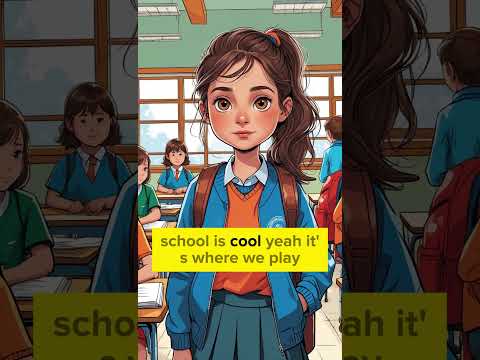 🎒 School is Cool! kids song 🎶