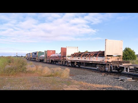 5NY3 Diverted Pacific National Steel Train (25/11/2022) - PoathTV Australian Railways