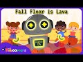 Fall Floor Is Lava Challenge Autumn Theme Obstacles The Kiboomers Fun Dance Songs