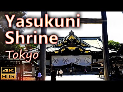 Santuário Yasukuni Jinja Yasukuni Santuário xintoísta em Chiyoda/Tóquio, Japão/4K HDR