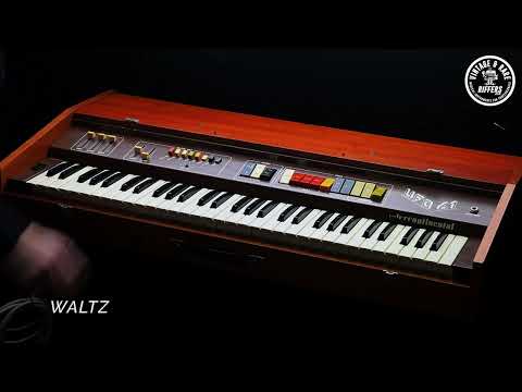 (Video) *Serviced* Viscount UFO 61 Intercontinental Vintage 1970s Italian 61 key Electronic Combo Organ Synth Made in Italy All Original Synthesiser w/ Built-in Drum Machine & Speakers (Similar to Roland CR-68 78 Compu-Rhythm) image 17