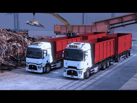 ETS2 1.46 Convoy Multiplayer with mods RENAULT T 480 (Linz 🇦🇹-Salzburg 🇦🇹)