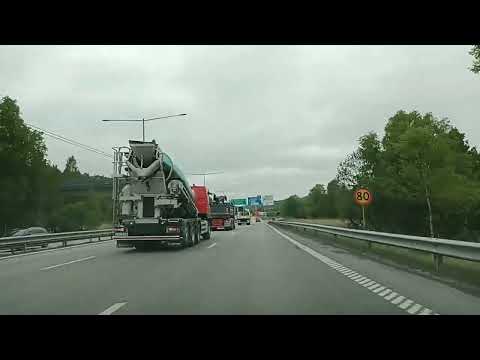 Time Lapse E6/E20 Kungsbacka-Göteborg