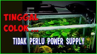 DIY LED Aquarium Pakai Lampu Tembak, Rp 50 Ribu 20 Watt