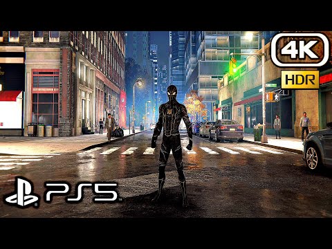 SPIDER-MAN NO WAY HOME PS5 Magic Suit Gameplay 4K 60FPS HDR Ray Tracing