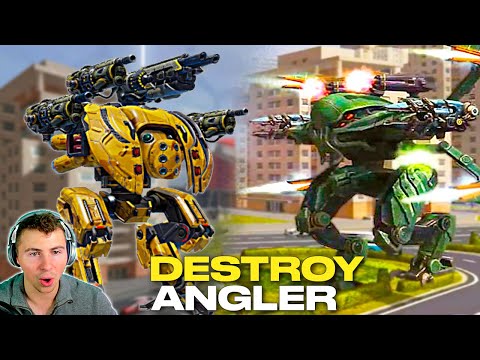 How To Kill The Angler Robot... They Are Taking Over The Game - Skill Guide | War Robots
