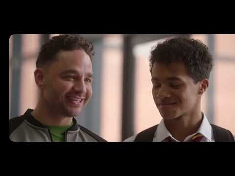 Adam Thomas donte Charles meets jack rimmer and meets his new son Waterloo Road 25