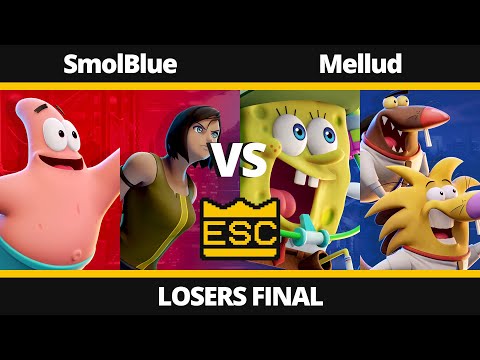 NASB at ESC 35 - Losers Final - SmolBlue (Patrick, Korra) Vs. Mellud (SpongeBob, Angry Beavers)