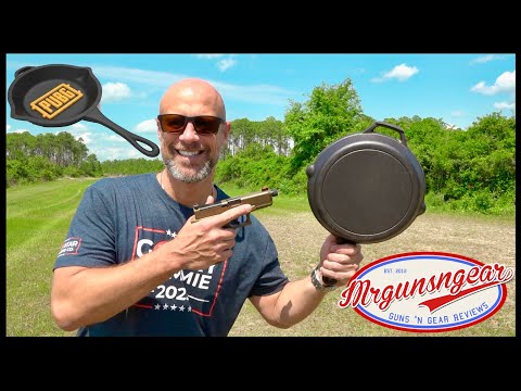 How many PUBG Cast Iron Skillets Does It Take To Stop Bullets?