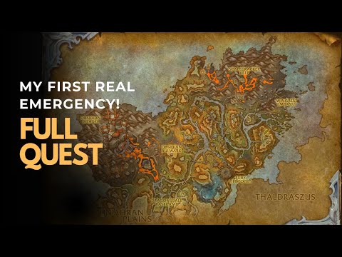 My First Real Emergency! WoW Quest - Full Quest Guide - World of Warcraft Retail