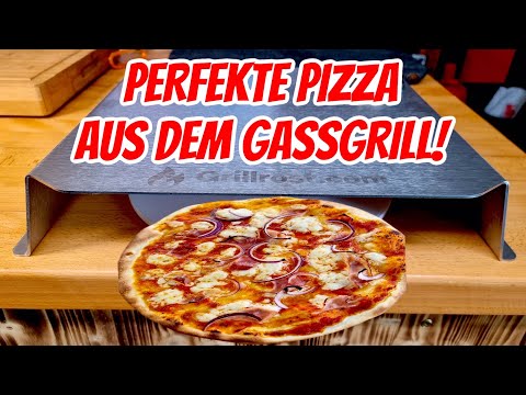 Pizza Cover von Grillrost.com im Test inkl. Oberhitze Trick! + Tonnato Flammkuchen Rezept