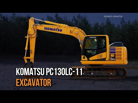 A Closer Look at Komatsu’s Long-Undercarriage PC130LC-11 Excavator