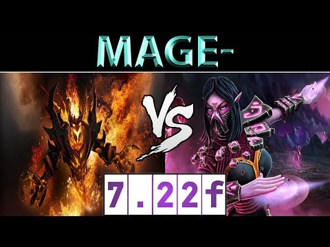 MagE- [Shadow Fiend] vs [TA] ► EU Ranked ► Dota 2 7.22f