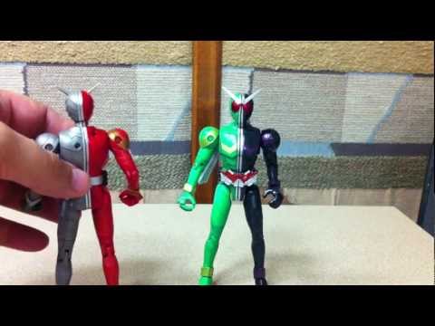 Kamen Rider W FORM CHANGE Series 01-04.