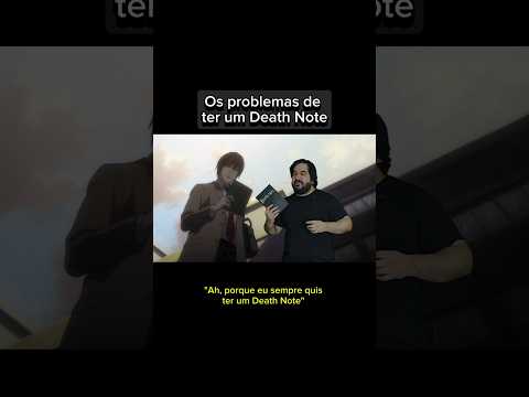 vc tem certeza q queria ter um Death Note? #short #shorts #deathnote