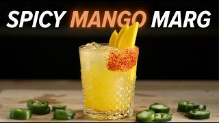 The Perfect Blend of Sweet And Heat! (Spicy Mango Margarita)