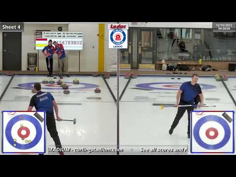 Sturmay/Kleibrink vs. Hackett/Hackett - Draw 1 - Curling Stadium Alberta Curling Series Doubles