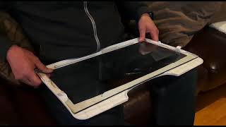 How to Remove the Safety Glass in a Refrigerator Shelf