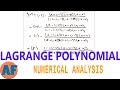 Lagrange Interpolating Polynomial Easy Method