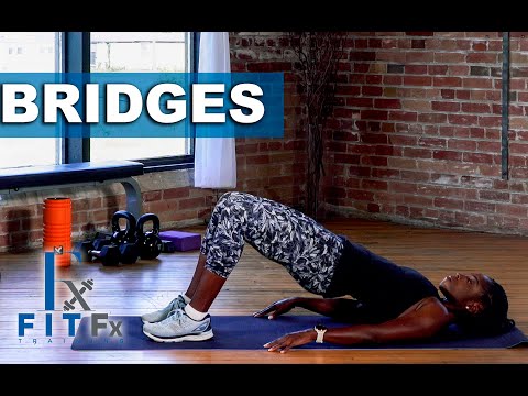 Glute Bridge demonstration thumbnail