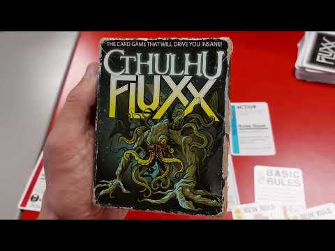 Cthulhu fluxx at the UKGE How to set up, play and review by * AmassGames *