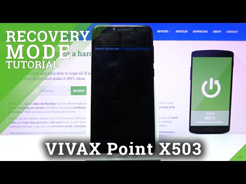 How to Enter Recovery Mode in VIVAX Point X503 – Open Recovery Mode