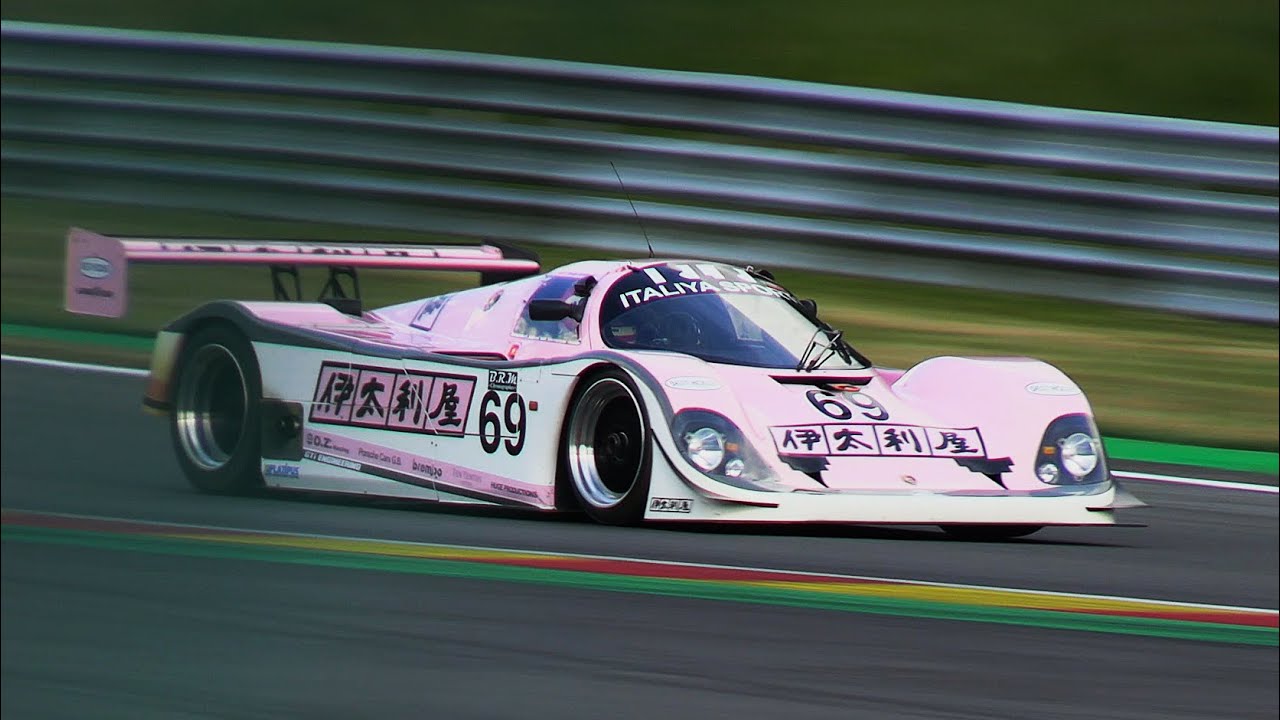 Pink 1989 Porsche 962C Hits Spa With 800-HP Flat-Six, Sounds Like
