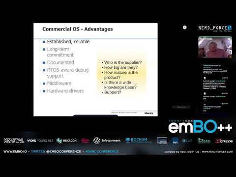 emBO++ 21 - Colin Walls-  Selecting an Embedded Operating System
