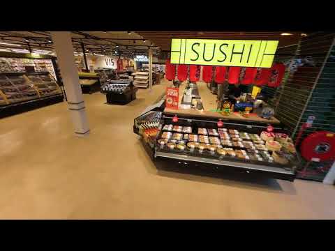 Jumbo Kooistra Sneek Centrum geopend! Dronevlucht door de nieuwe winkel 🛒