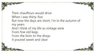 Chad  Jeremy - It Was a Very Good Year Lyrics